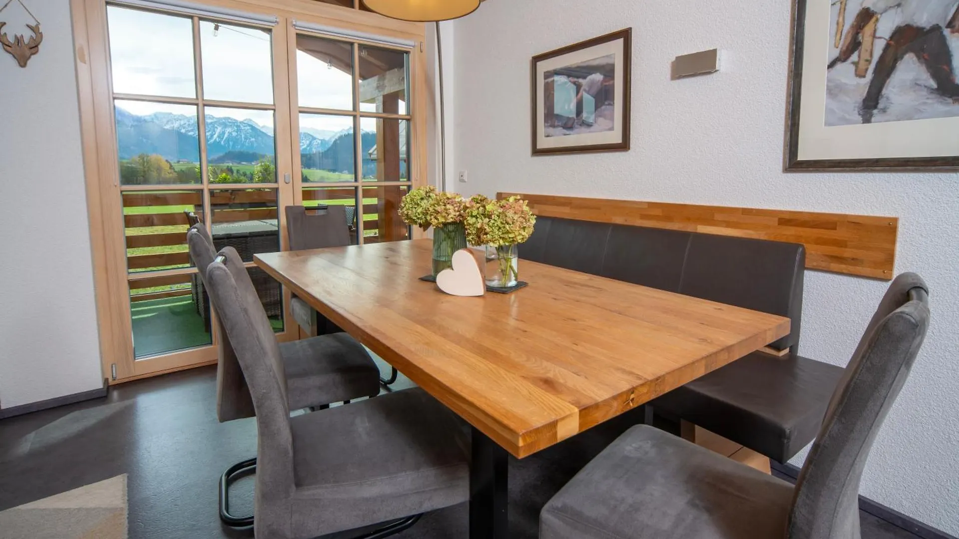 Traumferienwohnung Alpenliebe Sommer-Hoernerbahnen Kostenlos Bolsterlang Lägenhet